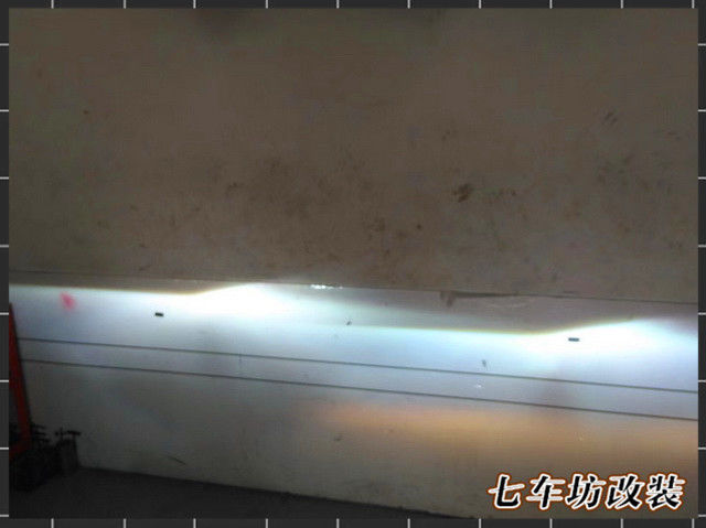 光芒如昼 本田CRV汽车大灯改装超级海拉5透镜—常州七车坊