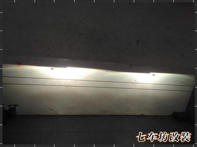 光芒如昼 本田CRV汽车大灯改装超级海拉5透镜—常州七车坊