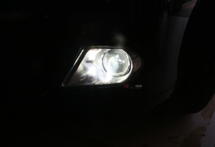 关于汽车雾灯的使用知识，丰田皇冠改装雾灯双光透镜，...