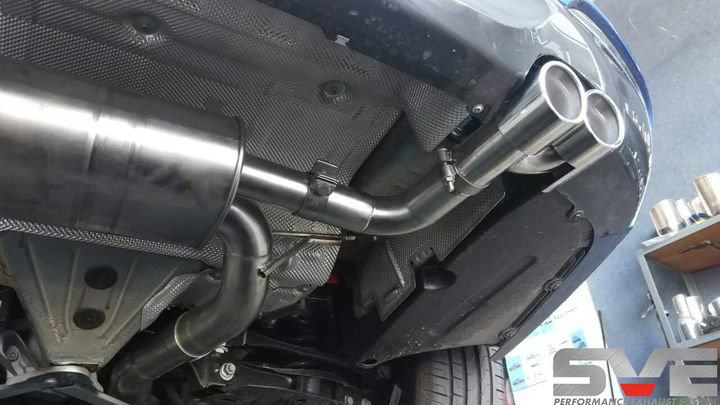 宝马3系GT改装SVE中尾段可变阀门排气