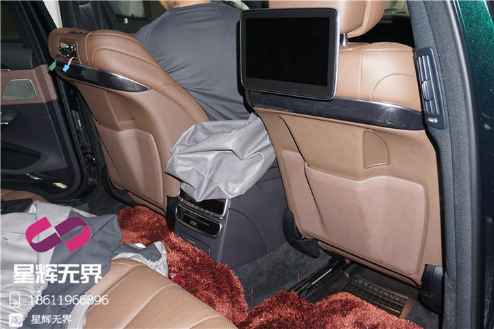 18款奔驰S450L改原厂前排座椅通风 北京星辉无界专业奔驰改装
