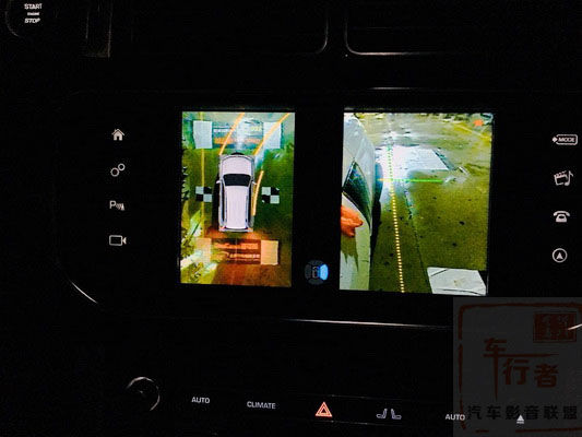 西安18款路虎揽胜行政版原车屏加装道可视360度全景记录仪