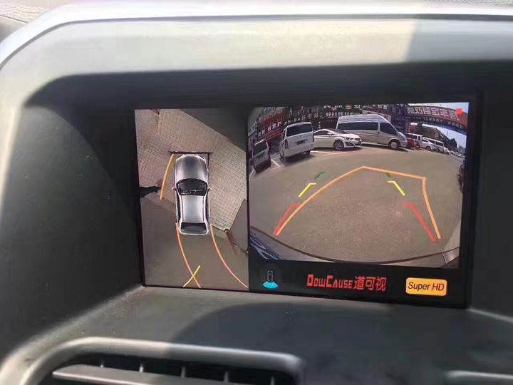 沃尔沃XC60改装360全景行车记录仪倒车影像