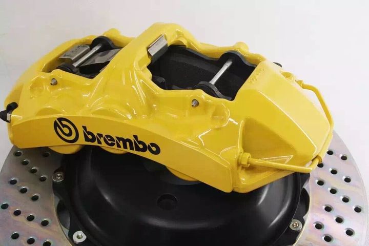 英菲尼迪FX35刹车改装正品BREMBO GT大六活塞刹车套件带防伪卡