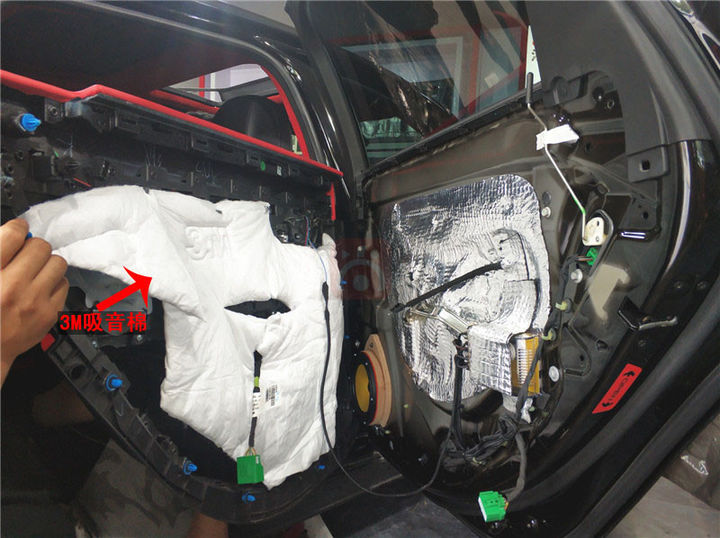 西安上尚凯迪拉克CT6改装3M全车隔音降噪升级 汽车音响改装