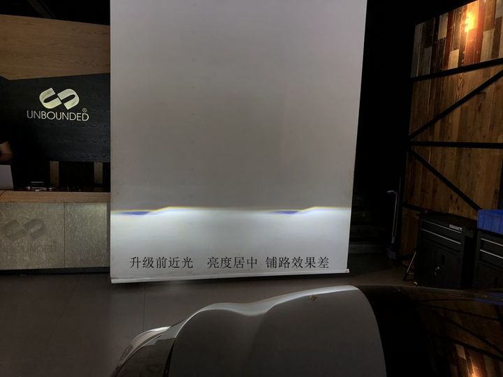 无界改灯英菲尼迪Q50升级海拉五双光氙灯案例