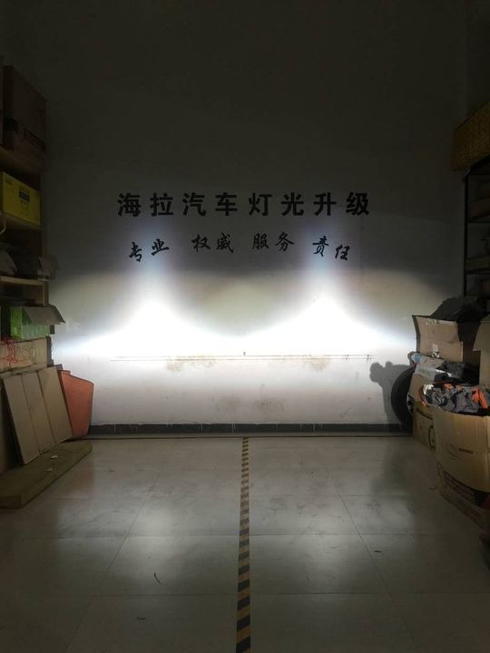衢州海拉车灯改装升级 林肯MKX升级海拉5双光透镜