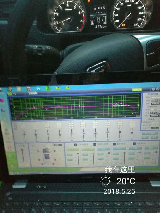 众泰T600汽车音响升级8音度DSP，被动听音质所感染