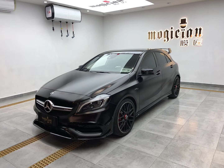 奔驰AMG A45与奔驰AMG C63在膜匠的不解之缘