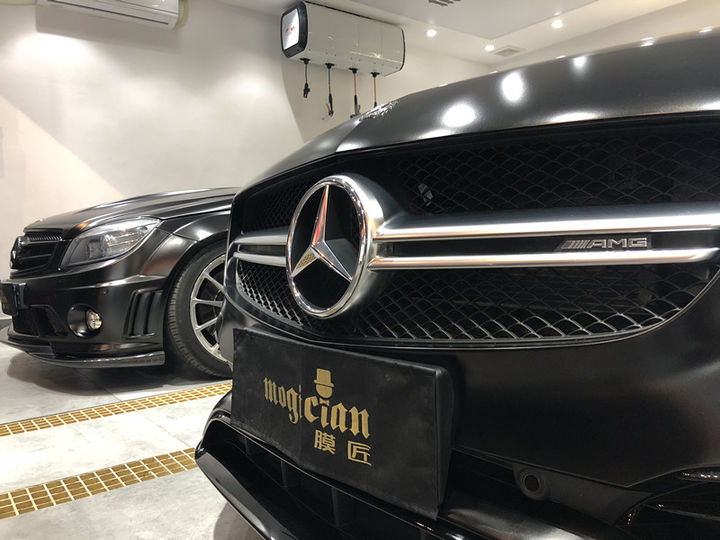 奔驰AMG A45与奔驰AMG C63在膜匠的不解之缘