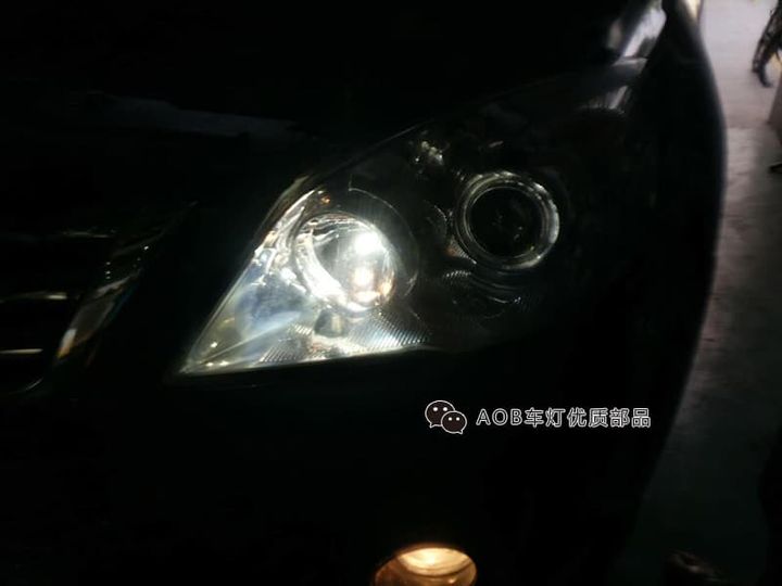 东莞南城改灯：哈弗H6升级改装AOB T45双光透镜套装