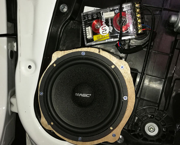 起亚KX5汽车音响入门级改装DJ风格系统 重庆乐车坊分享