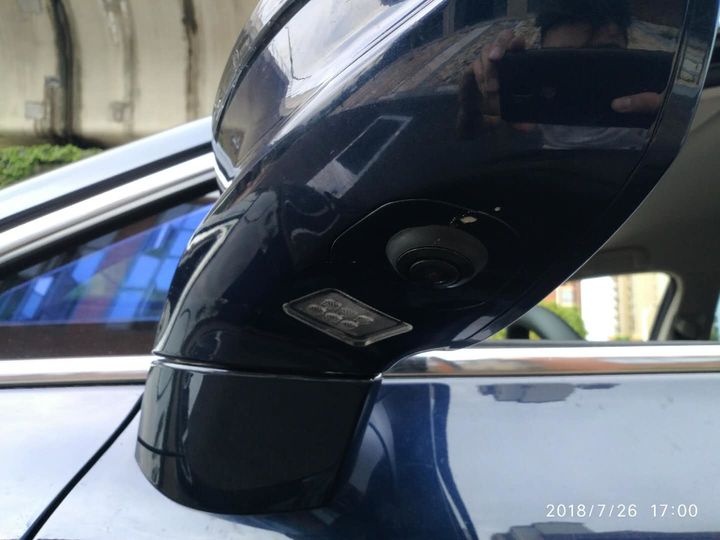 比亚迪宋max改装360全景 车视王盲点监测折叠后视镜