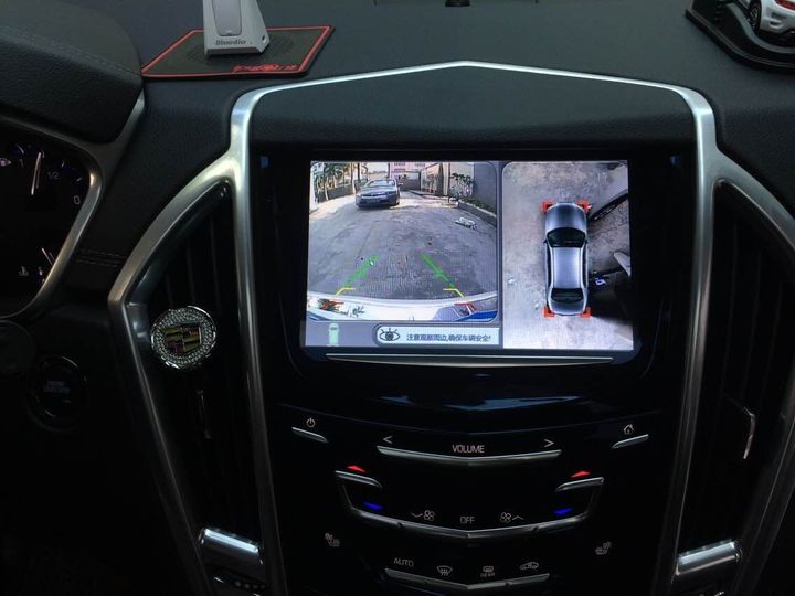 凯迪拉克SRX改装360全景行车记录仪