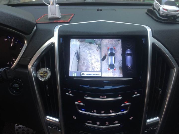 凯迪拉克SRX改装360全景行车记录仪