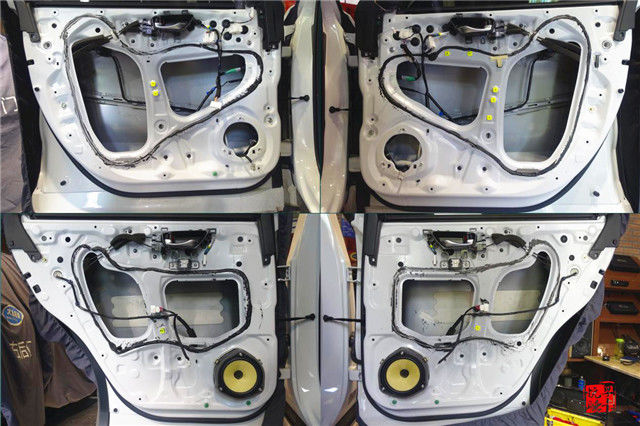 济南汽车音响改装本田URV意大利史泰格ME650C套装喇叭让你...