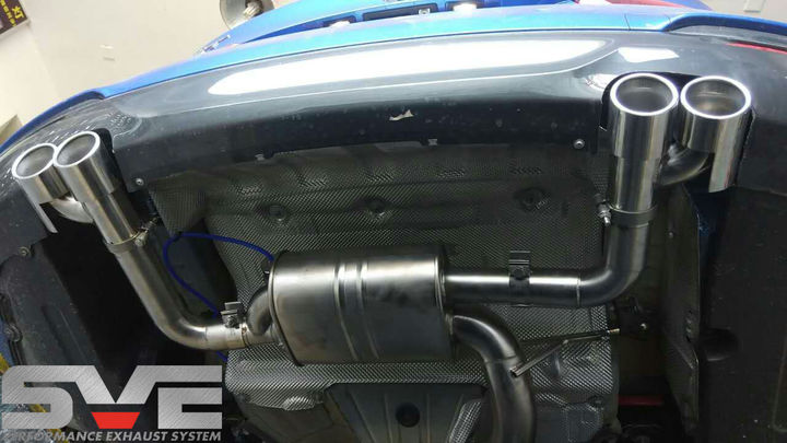 佛山宝马3系GT改装SVE中尾段可变阀门排气