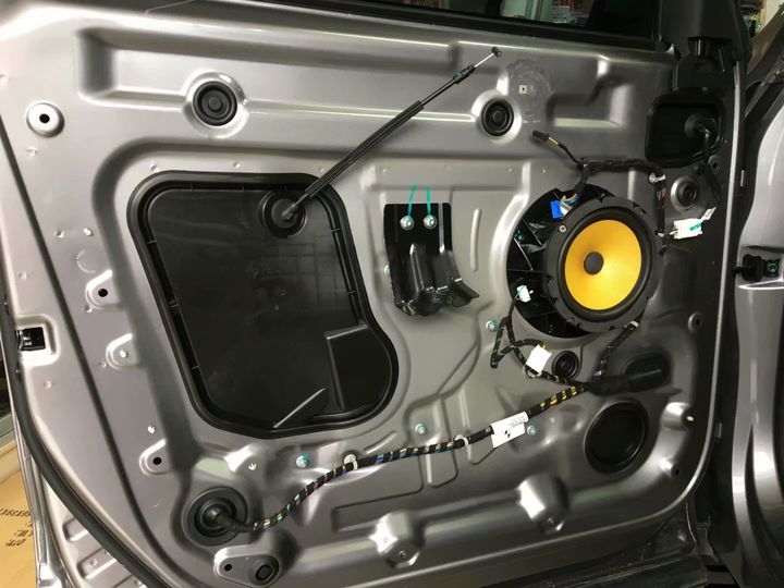 广西南宁音响改装宝沃BX5音响改装德国RS smart发现喇叭