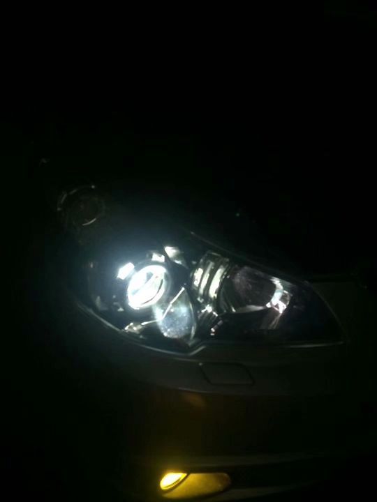 斯巴鲁力狮升级GTR海拉5透镜，大灯熏黑更换全新面罩！