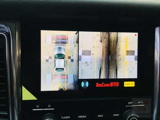 西安保时捷玛卡安装道可视360度全景行车记录仪 超清夜市王