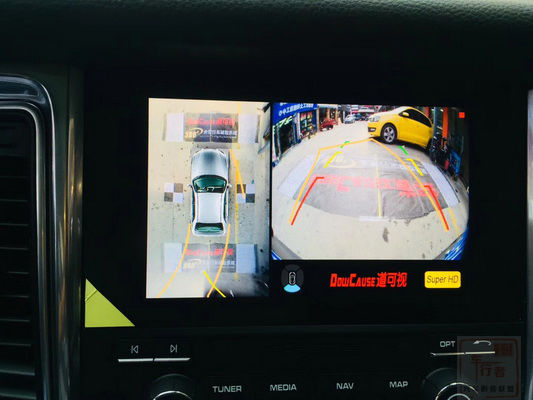 西安保时捷玛卡安装道可视360度全景行车记录仪 超清夜市王