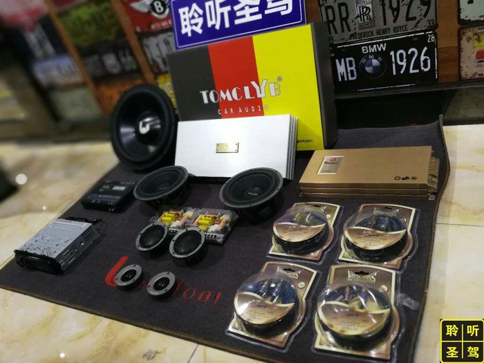 深圳全新现代领动无损升级TOMCLUB品牌汽车音响改装案例！