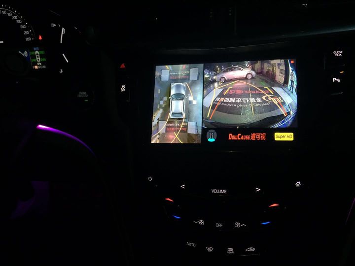 凯迪拉克XTS改装道可视360全景行车记录仪