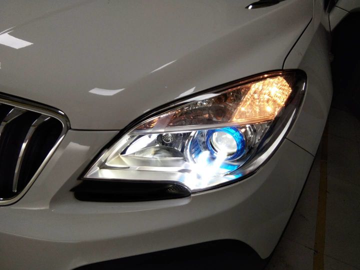 昂科拉LED大灯改装 改LED大灯多少钱洛阳猫头鹰专业车灯升级