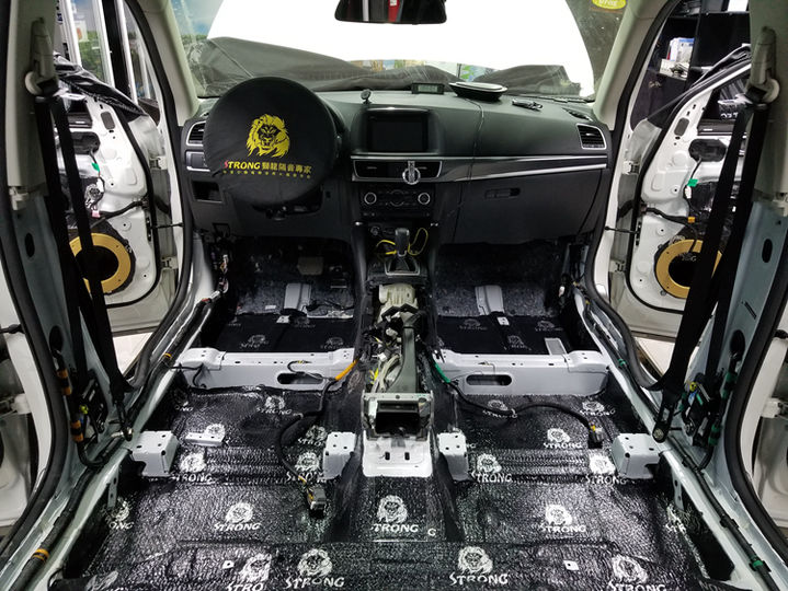 马自达CX-5的隔音攻略——狮龙隔音铸就安静，新疆新声音