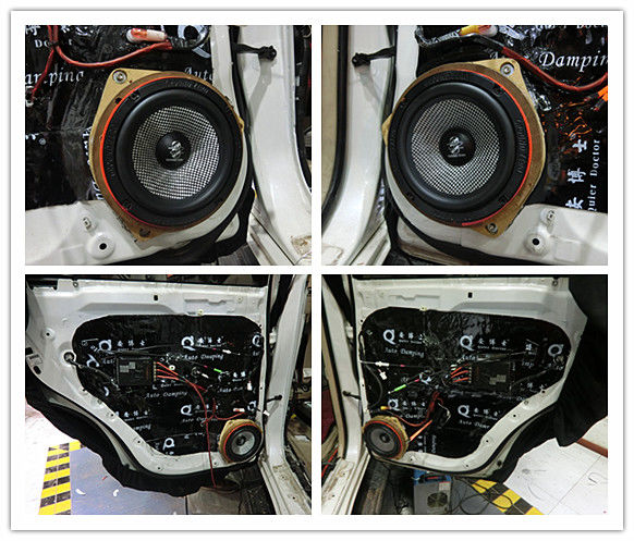 重庆渝大昌丰田普拉多汽车音响改装德国零点和全车隔音改
