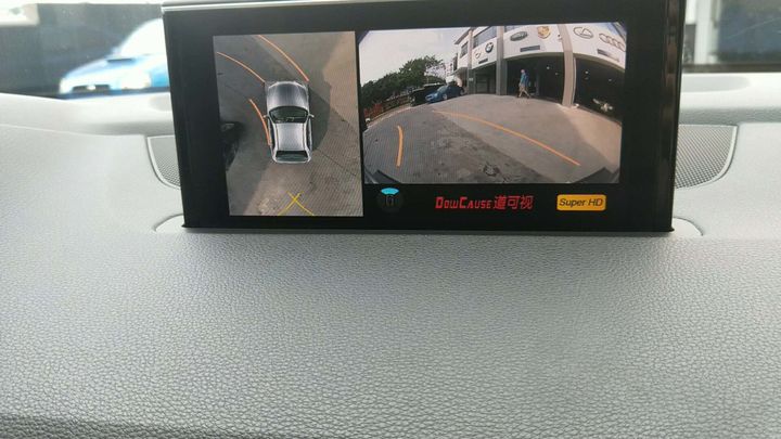 新款奥迪Q7改装360度全景行车记录仪