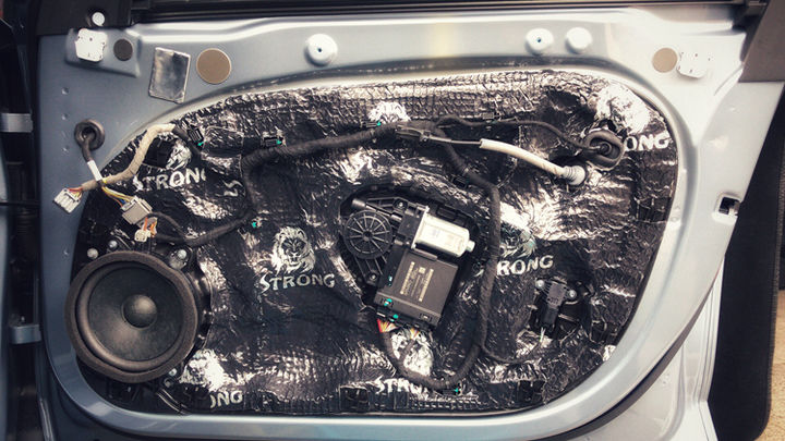 沃尔沃S90改装狮龙隔音，噪音一去不复返！佛山爱尚
