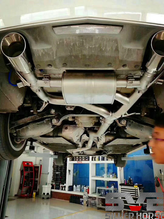 广州新款凯迪拉克ATSL改装SVE中尾段阀门排气系统