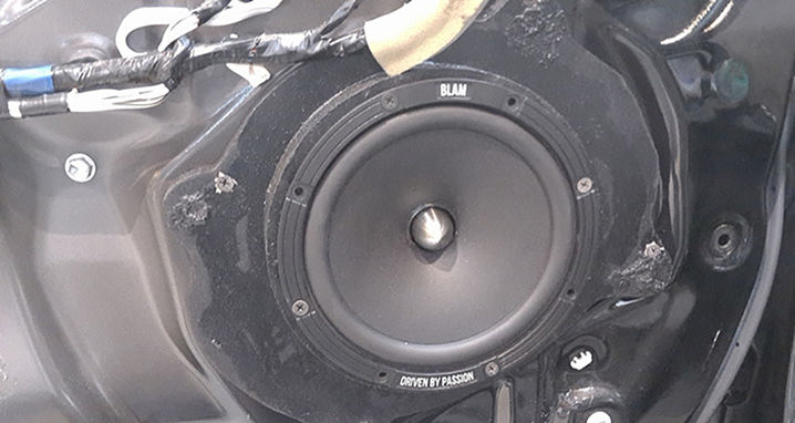 丰田凯美瑞汽车音响法国BLAM165套装喇叭改装升级