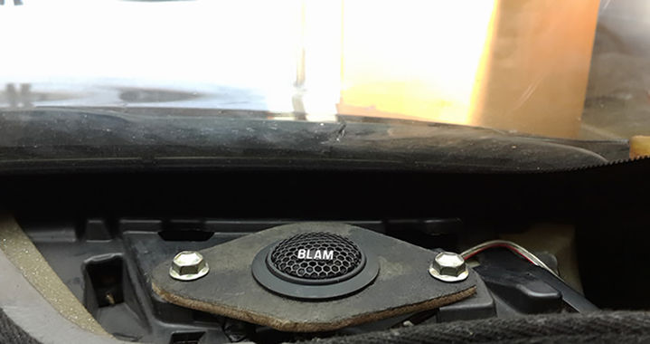 丰田凯美瑞汽车音响法国BLAM165套装喇叭改装升级