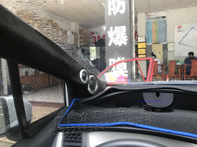 长情相伴 本田杰德汽车音响改装麦特仕V63三分频—惠东粤福