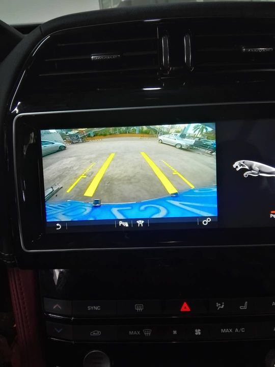 捷豹F-pace改装安卓大屏导航倒车影像