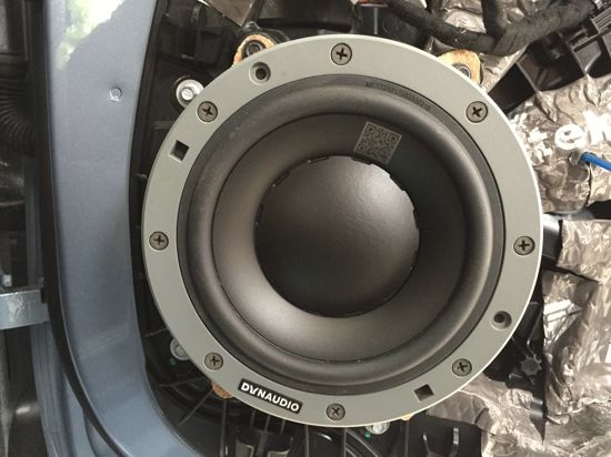 常州至上音乐沃尔沃S90汽车音响改装升级丹拿372三分频喇叭