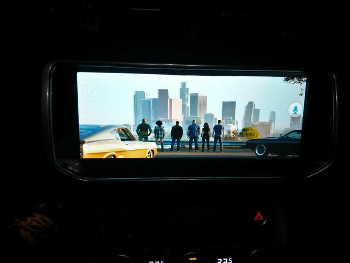 路虎极光改装安卓大屏导航360度全景行车记录仪倒车影像