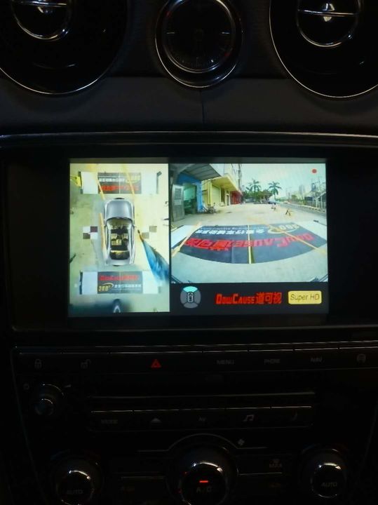 捷豹XJL改装道可视360度全景行车记录仪