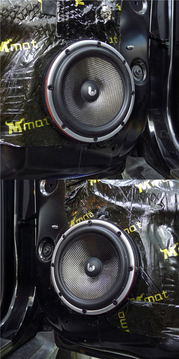 日产奇骏二次升级诗芬尼S165两分频喇叭
