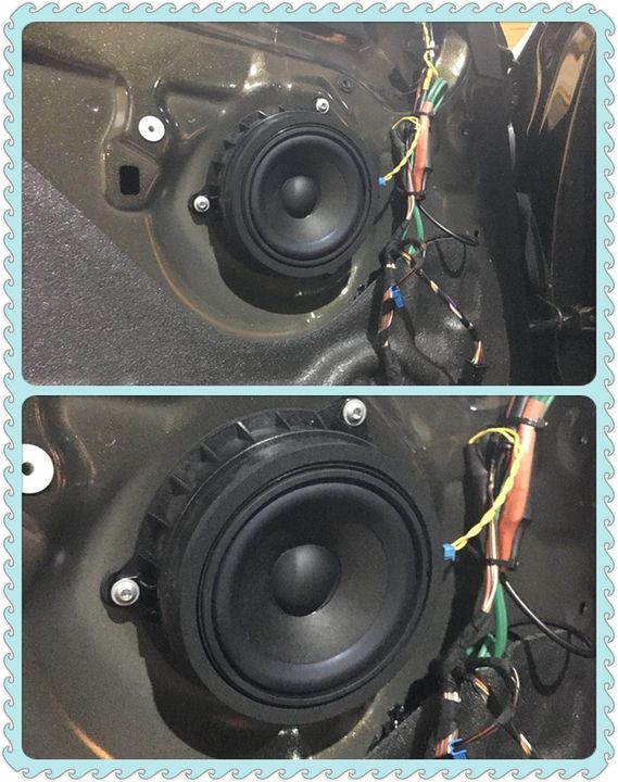 温州汽车音响改装宝马X6音响改装优化升级雷贝琴