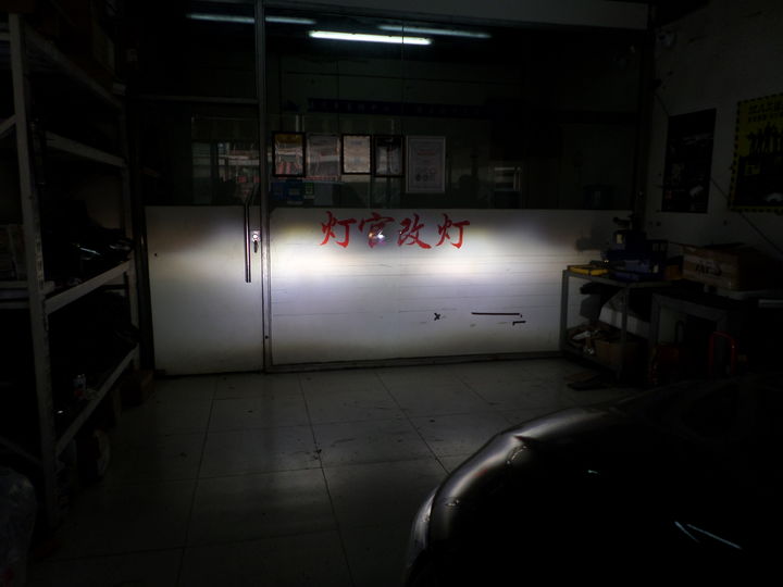 科雷傲雷诺升级立盯LED双光透镜北京灯官改灯案例展示