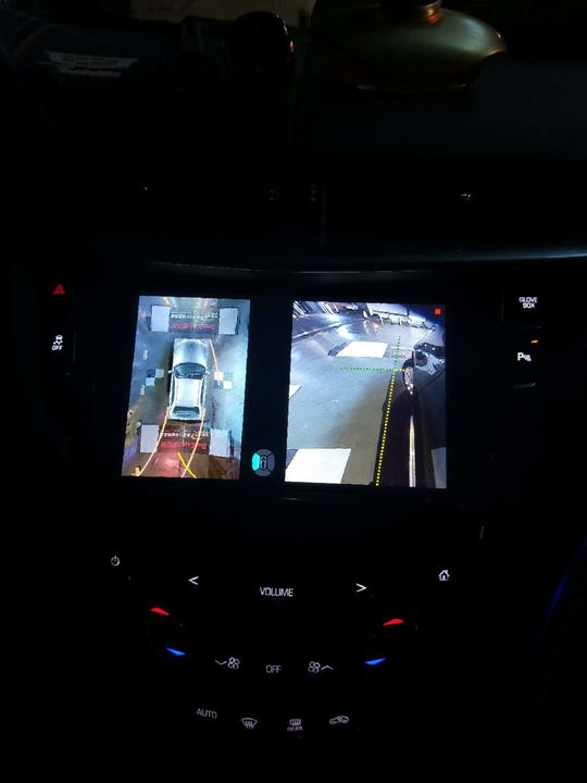 凯迪拉克XTS加装道可视夜视王360度全景行车记录仪
