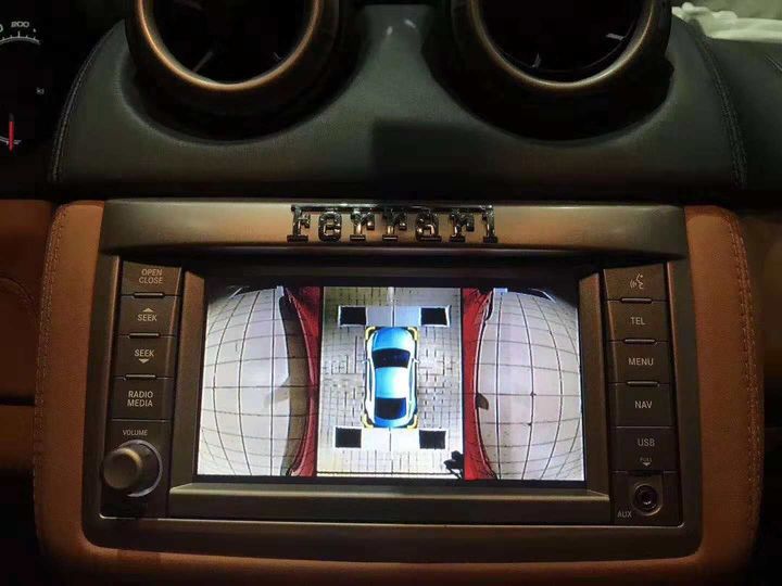深圳奥美名车升级法拉利portofino改装360全景行车记录仪