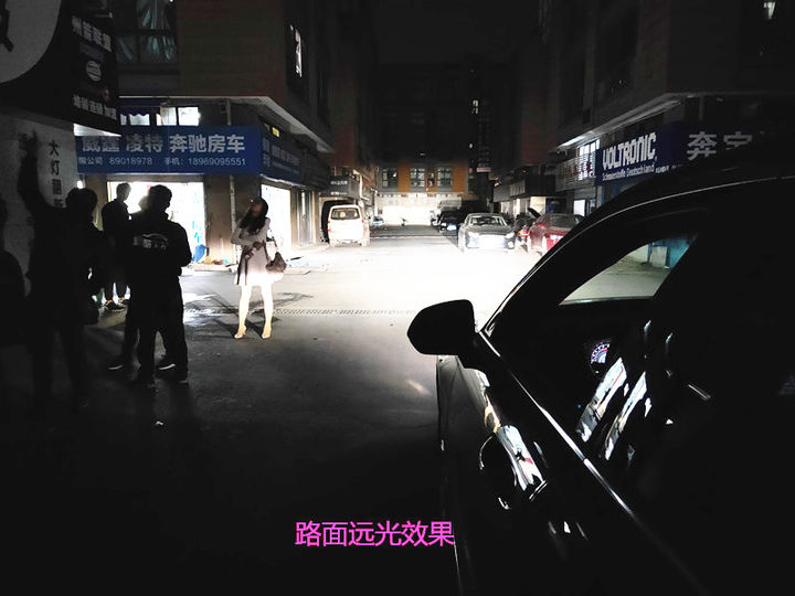 杭州新酷改灯金牛原厂LED大灯远光改海拉5透镜飞利浦氙气灯