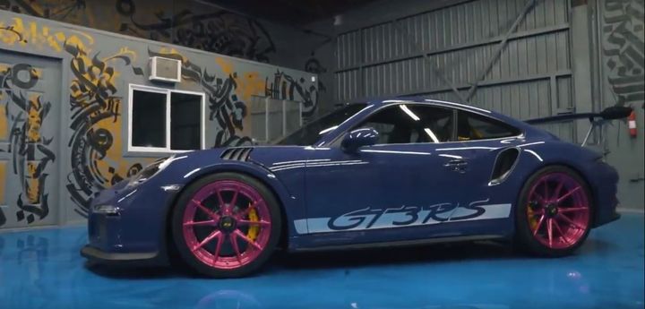 保时捷911 GT3 RS改装ADV.1 Wheels轮毂