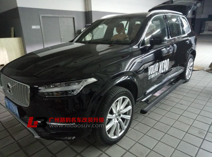 沃尔沃XC90电动踏板 防水防夹 方便上下车效果好