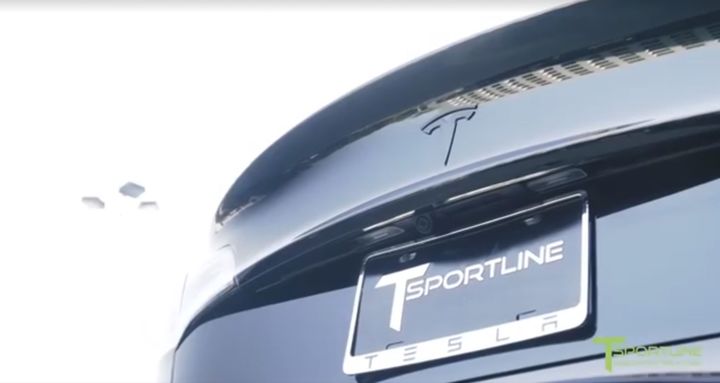T Sportline改装黑色特斯拉Model 3