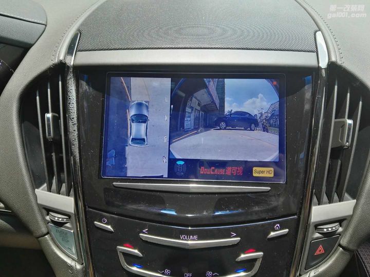凯迪拉克ATS-L改装360全景行车记录仪